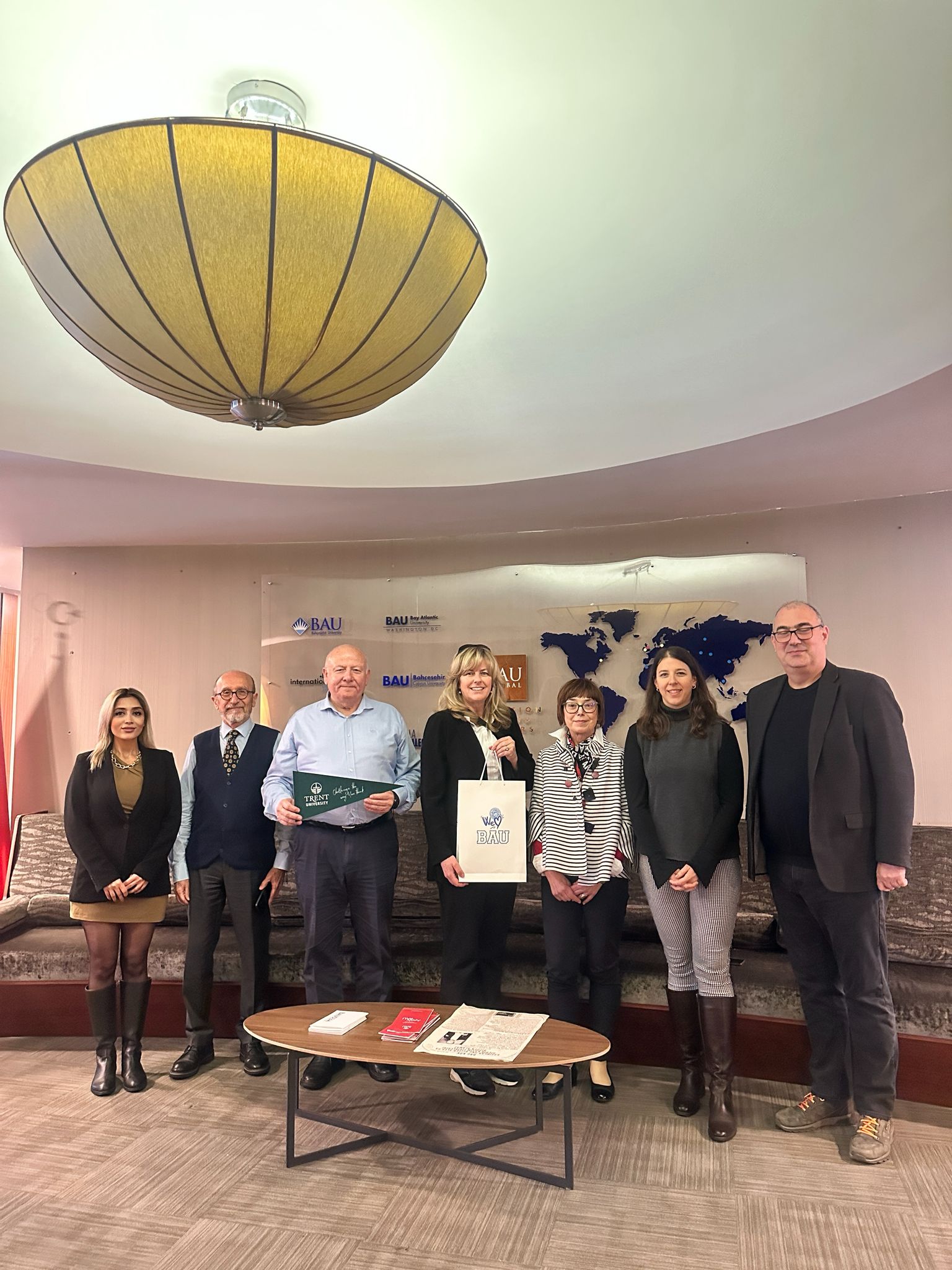 Trent Üniversitesi ile Bahçeşehir Üniversitesi arasında MOU imzalandı.